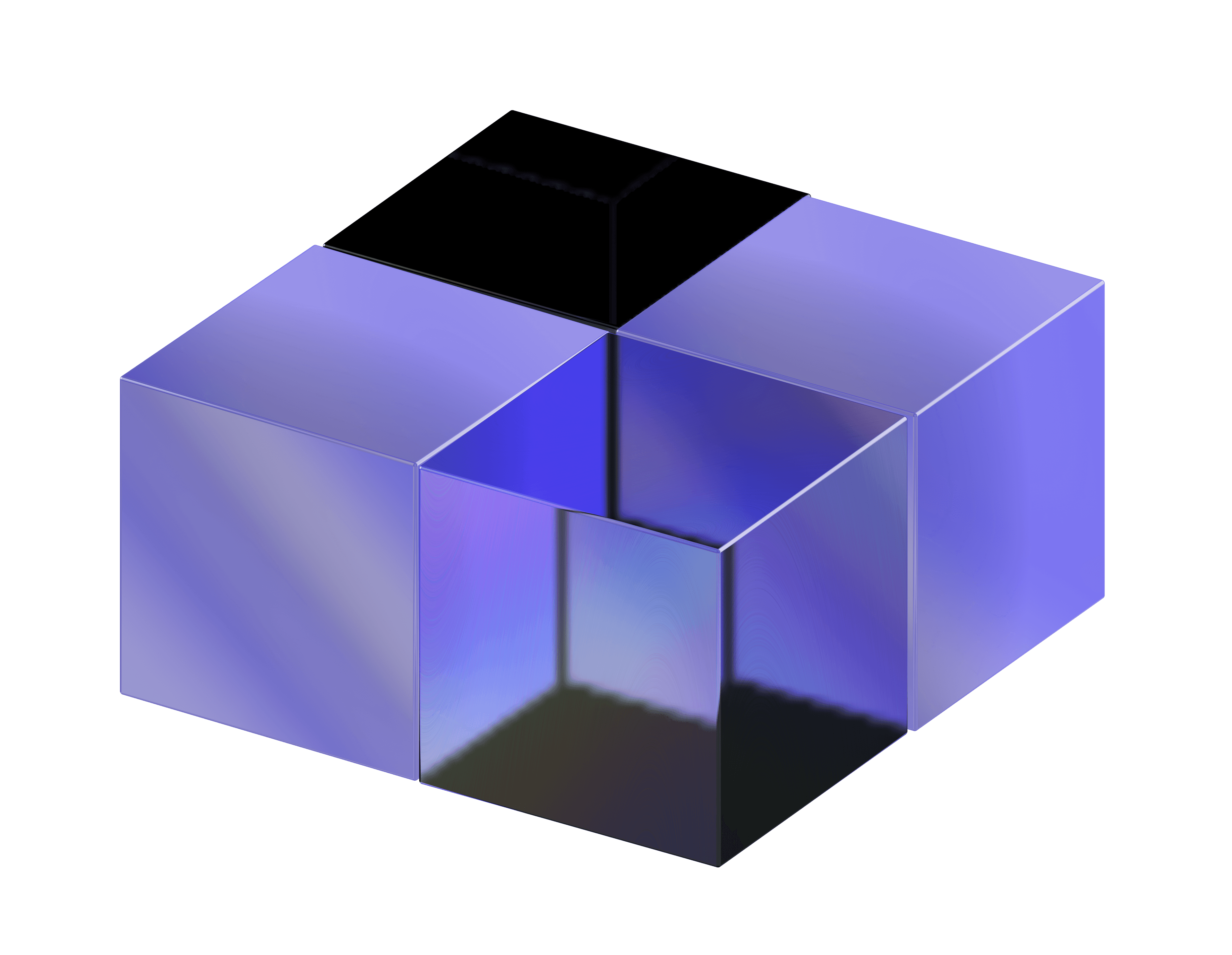 Image of two cubes
